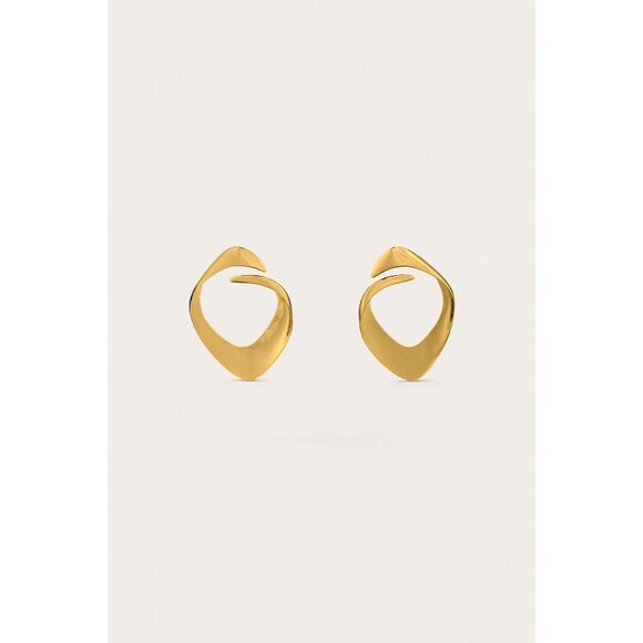 Cult Gaia Gold Earrings - Picture 9 of 10